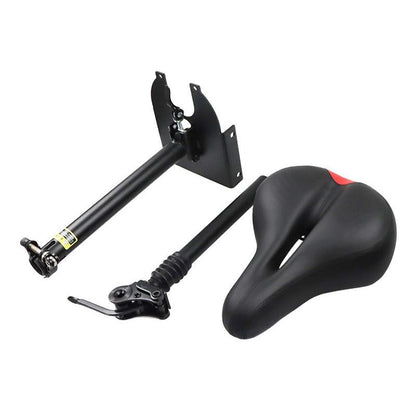 Foldable Seat For Xiaomi M365 Scooter - No Drilling Black-1964932177607135233