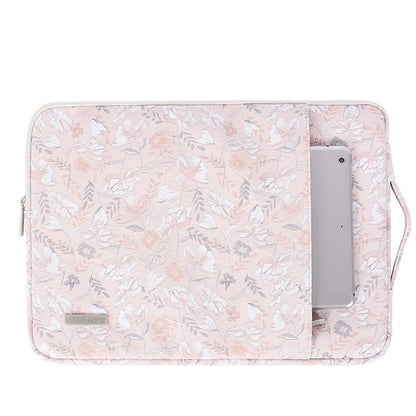 11 Inch Laptop Sleeve With Telescoping Handle - Light Pink-1915196837296476165