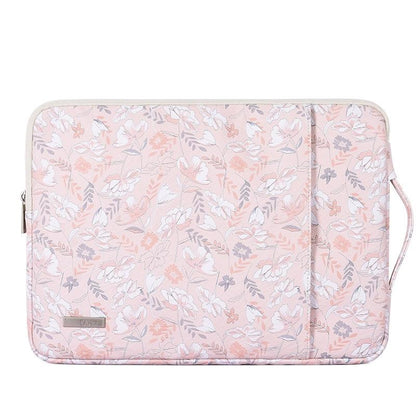 13 Inch Laptop Sleeve With Telescoping Handle - Light Pink-1915196647881707521