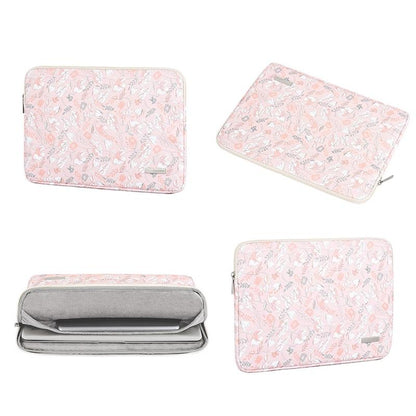 11 Laptop Liner Bag - Waterproof Pu Leather Cover Light Pink-1915196858121195521