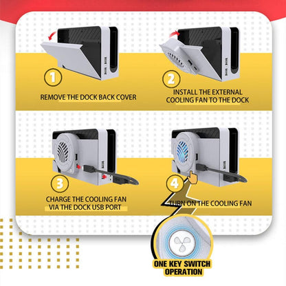 Oled Cooling Fan With Storage Base For Switch-1922443394349666311