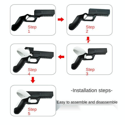 Pair Of Durable Vr Controller Handles For Meta Quest 2-1969996417019809795