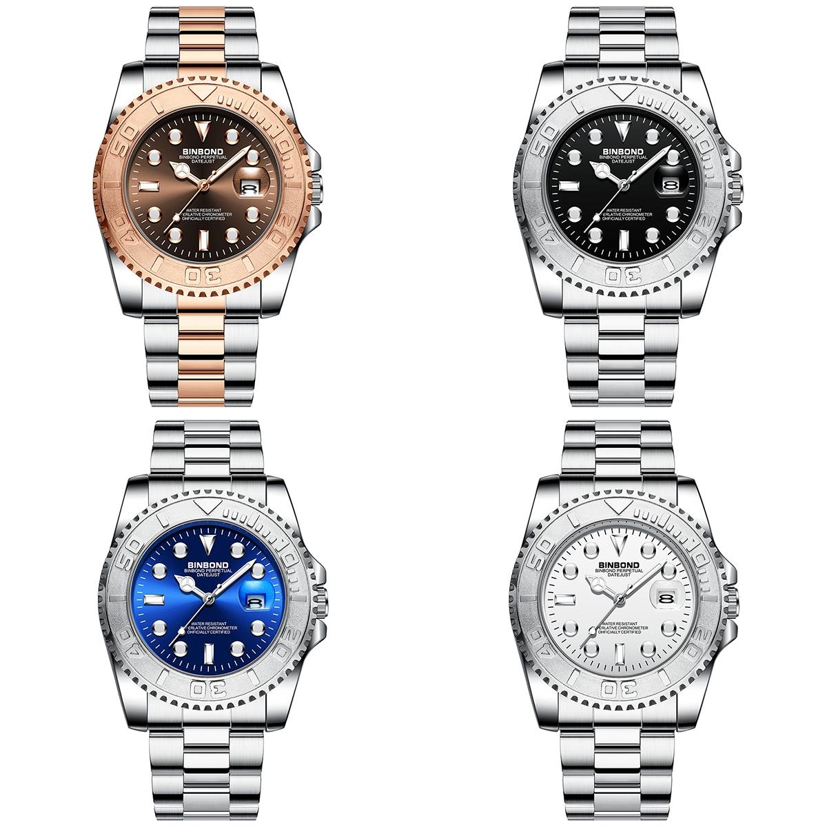 Waterproof Luminous Sports Watch With Metal Gear - 30M-1915197950468952065