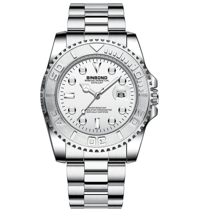 Waterproof Luminous Metal Gear Sports Watch - 30M-1915197788916944896