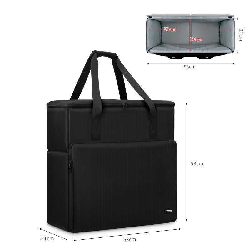 Desktop Computer Storage Bag - Single Layer For 24 Monitor And Keyboard-1915198148549152769