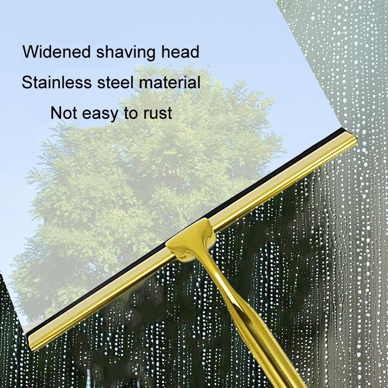 Stainless Steel Window Wiper With Square Hook - Household-1915198107914735620