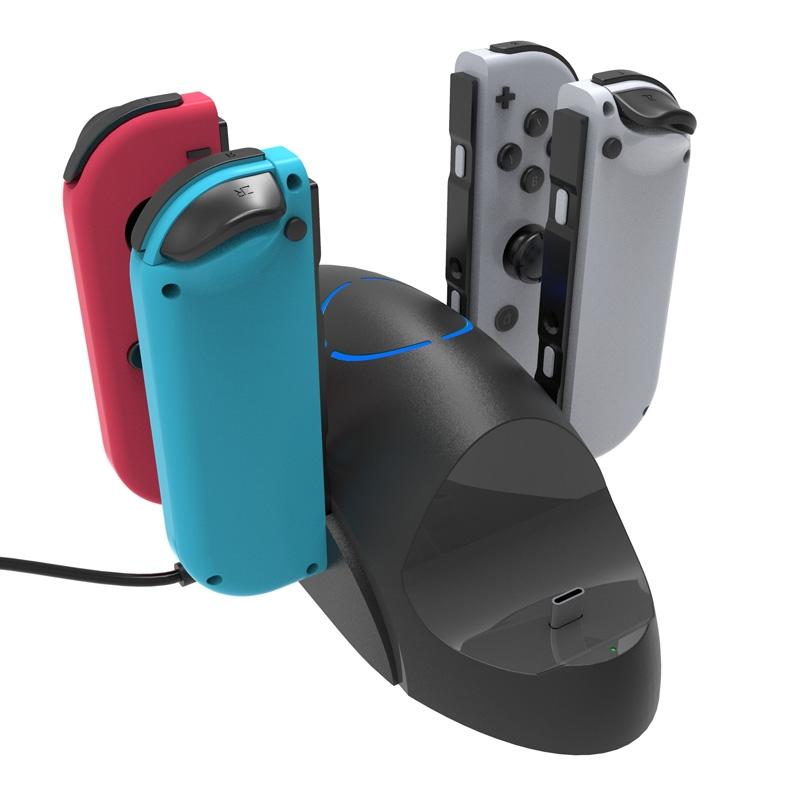 Versatile 6-In-1 Joycon Holder For Nintendo Switch-1915197468996407296