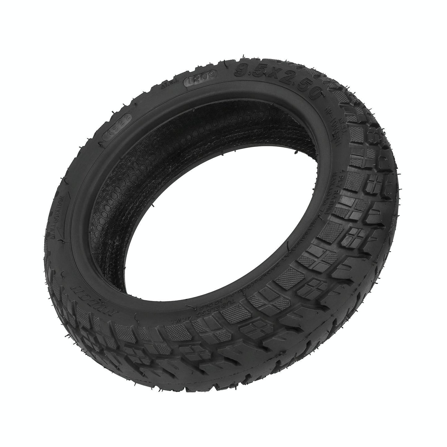 Off-Road Tubeless Tire For Electric Scooters - 9.5X2.5 Inch With Gas Nozzle-1964932327545114625