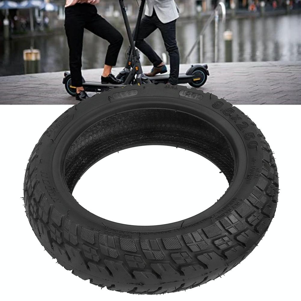Off-Road Tubeless Tire For Electric Scooters - 9.5X2.5 Inch With Gas Nozzle-1964932327545114629