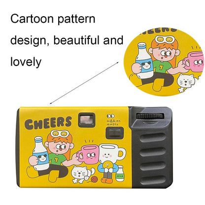 27 Retro Film Camera Waterproof Cartoon Stickers - No Camera-1915197784496148483