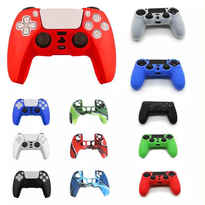 Red Silicone Protective Cover For Ps5 Controller-1943465058025738241