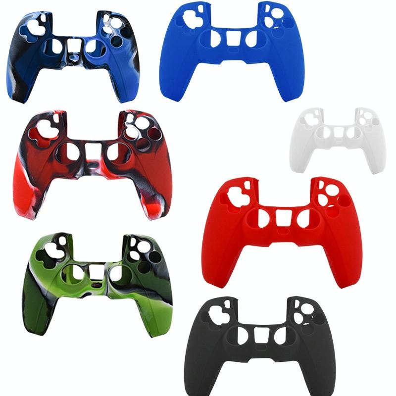Red Silicone Protective Cover For Ps5 Controller-1943465058025738242