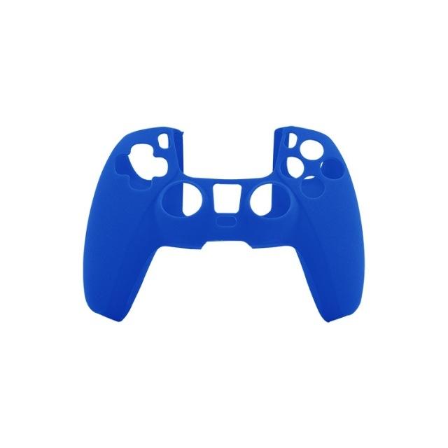 Blue Silicone Protective Cover For Ps5 Controller-1915197994773385221