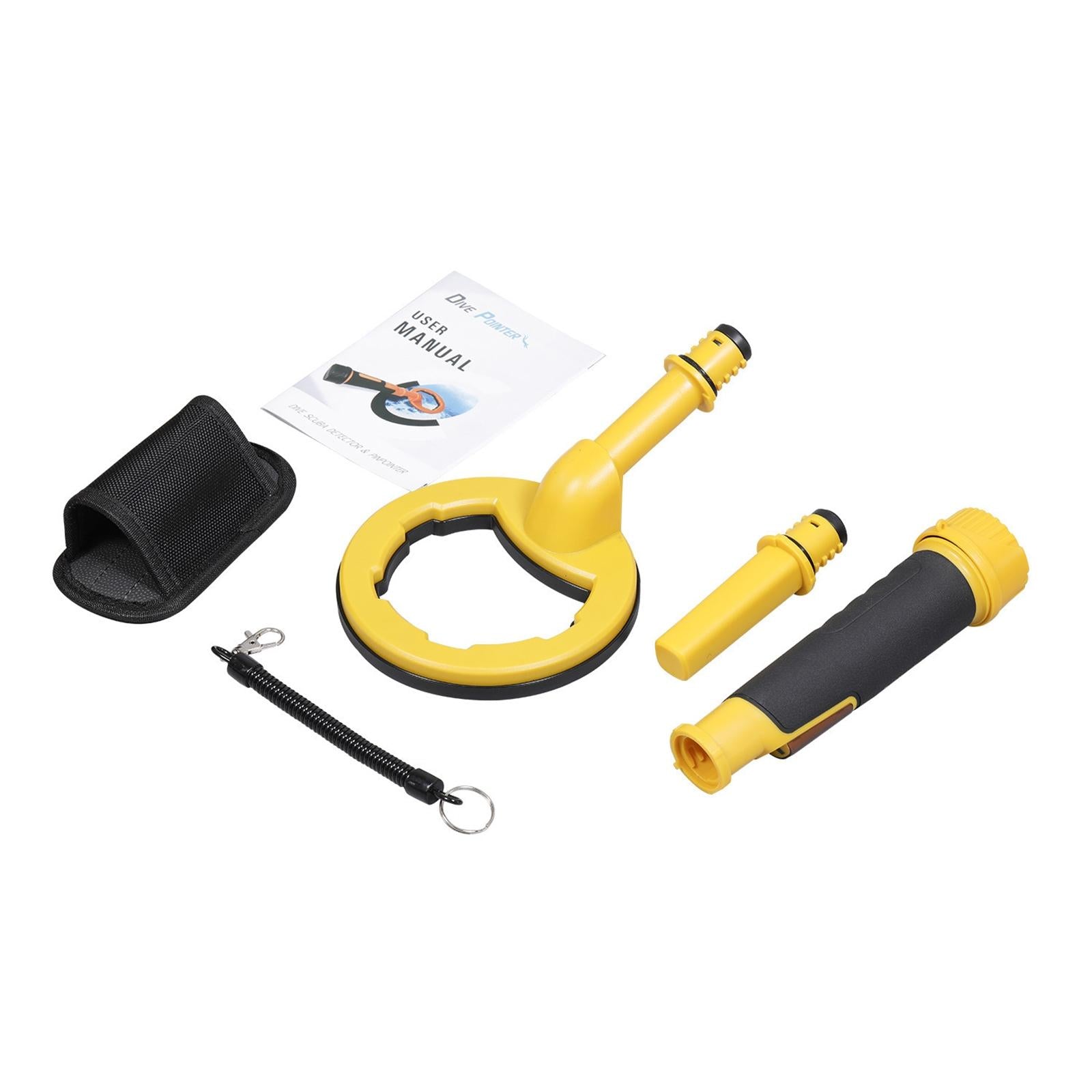 Waterproof 2-In-1 Underwater Metal Detector - 60M Submersible-1915197711917912065