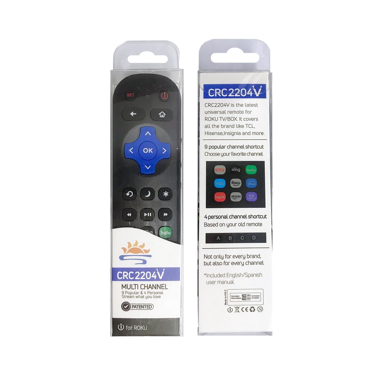 Universal Smart Tv Remote For Roku Lcd - Infrared Control-1922443428818456579