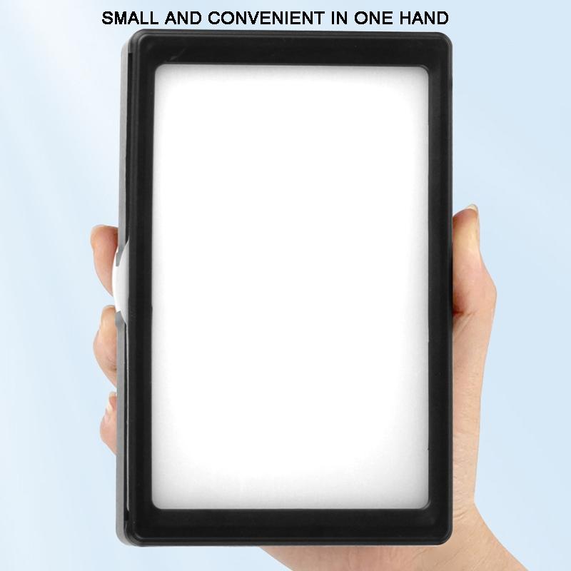 30Cm Bracket Flat-Panel Live Fill Light - 8 Inch 3200-5500K Three-Colour Temperature-1915198109084946438