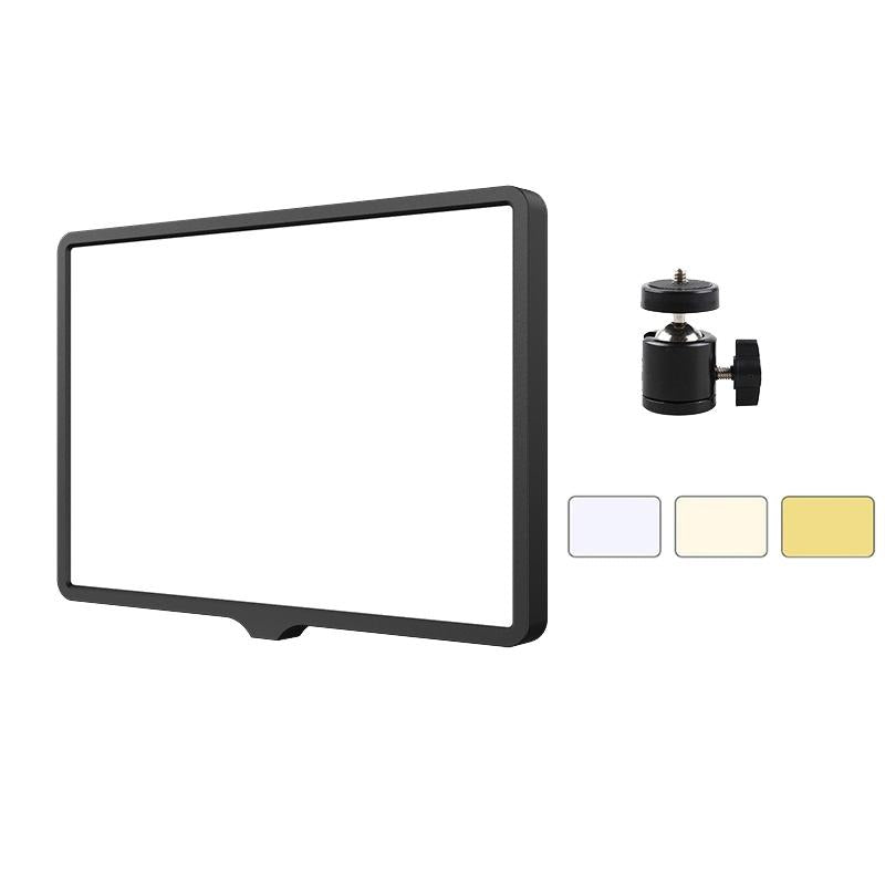 10 Flat-Panel Live Fill Light - Adjustable 3000-6500K Temperature-1915198295857303558