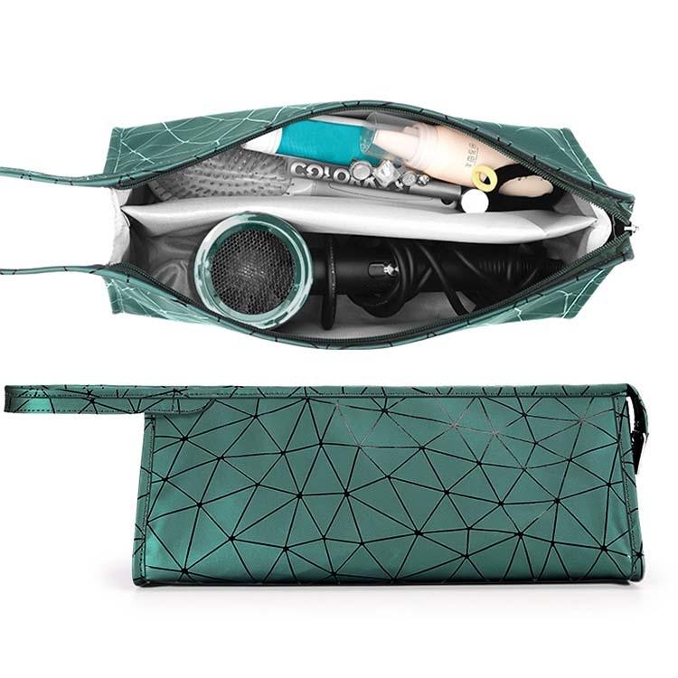 Emerald Green Hair Dryer Storage Package With Protective Cover And Hair Roll-1915197633266323456