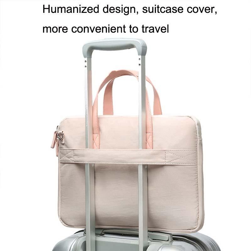 Ultra-Thin Messenger Laptop Bag For Macbook 13.3-14 Inches - Gray-1915197969469149184