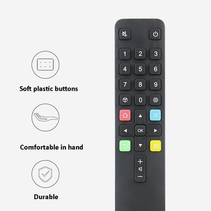 Universal Remote Control For Tcl Tvs - Black-1915196947933827075