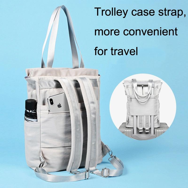 Medium Gray Waterproof Usb Laptop Backpack-1915198308876423172