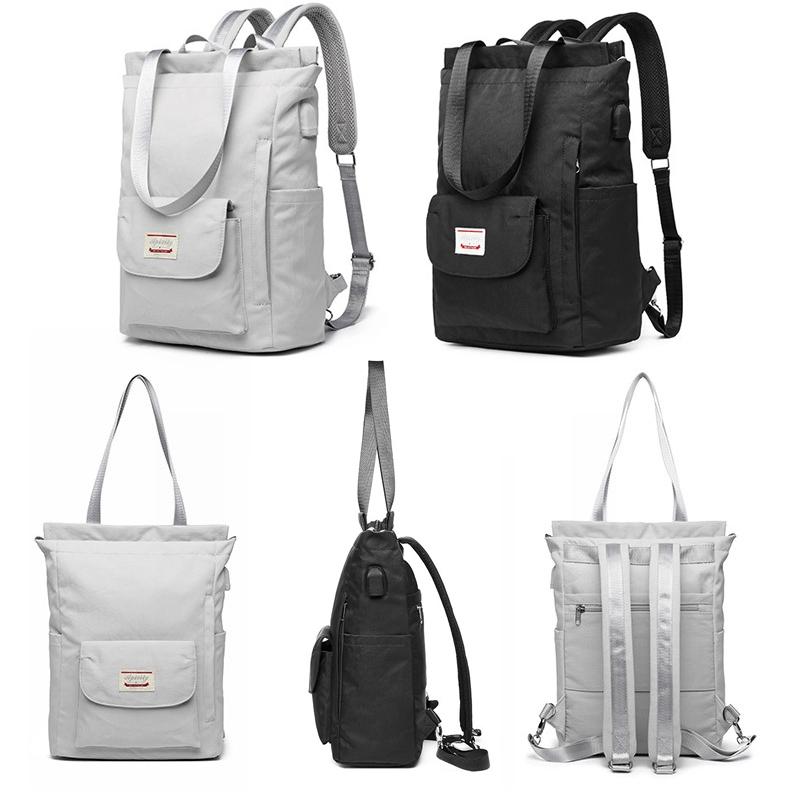 Waterproof Usb Laptop Backpack - Large Size-1922443446979792897
