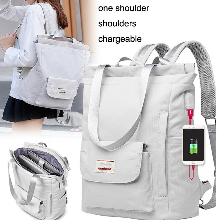 Waterproof Usb Laptop Backpack - Large Size-1922443446979792902
