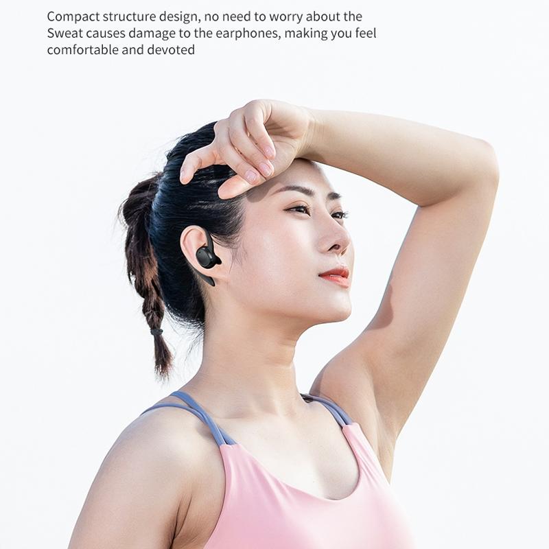 Wireless Stereo Earphones With Charging Case - Black-1915196952421732357