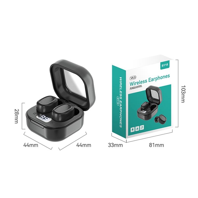 Wireless Bluetooth Earphones With Charging Case - Stereo Sound-1915197798924554241