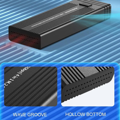 Multi-Functional M.2 Ssd Enclosure With Usb Hub-1915196945354330116