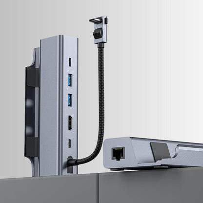 6-In-1 Docking Station For Steam Deck With Hdmi Rj45 Usb 3.0 Usb-C Pd 100W-1969996422308827140