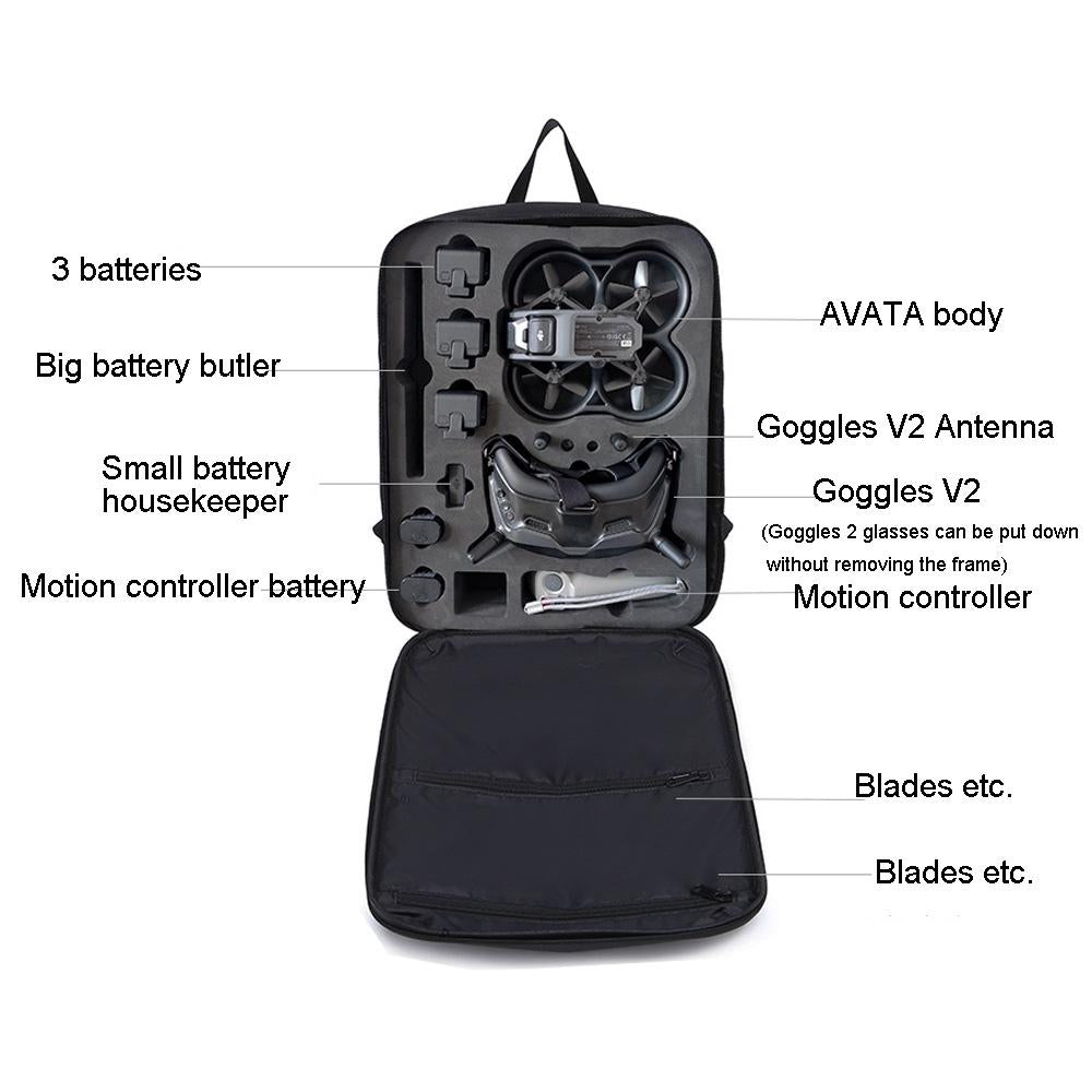Avata Backpack Shoulder Bag For Dji - Compact Storage Solution-1915196829134360579