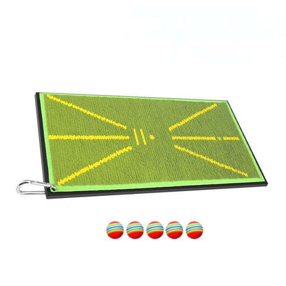 Improve Your Golf Swing With Training Pad And Sponge Balls-1964932347870711808