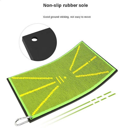 Improve Your Golf Swing With Training Pad And Sponge Balls-1964932347870711813