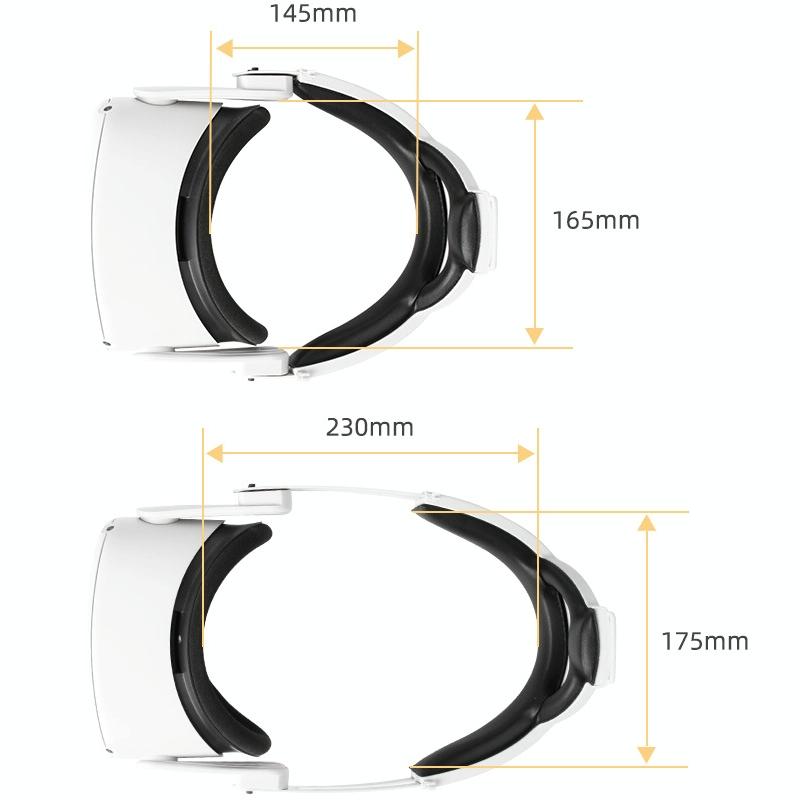 Ultimate Headband Set For Oculus Quest 2 - Comfortable & Stylish-1964932188050952193