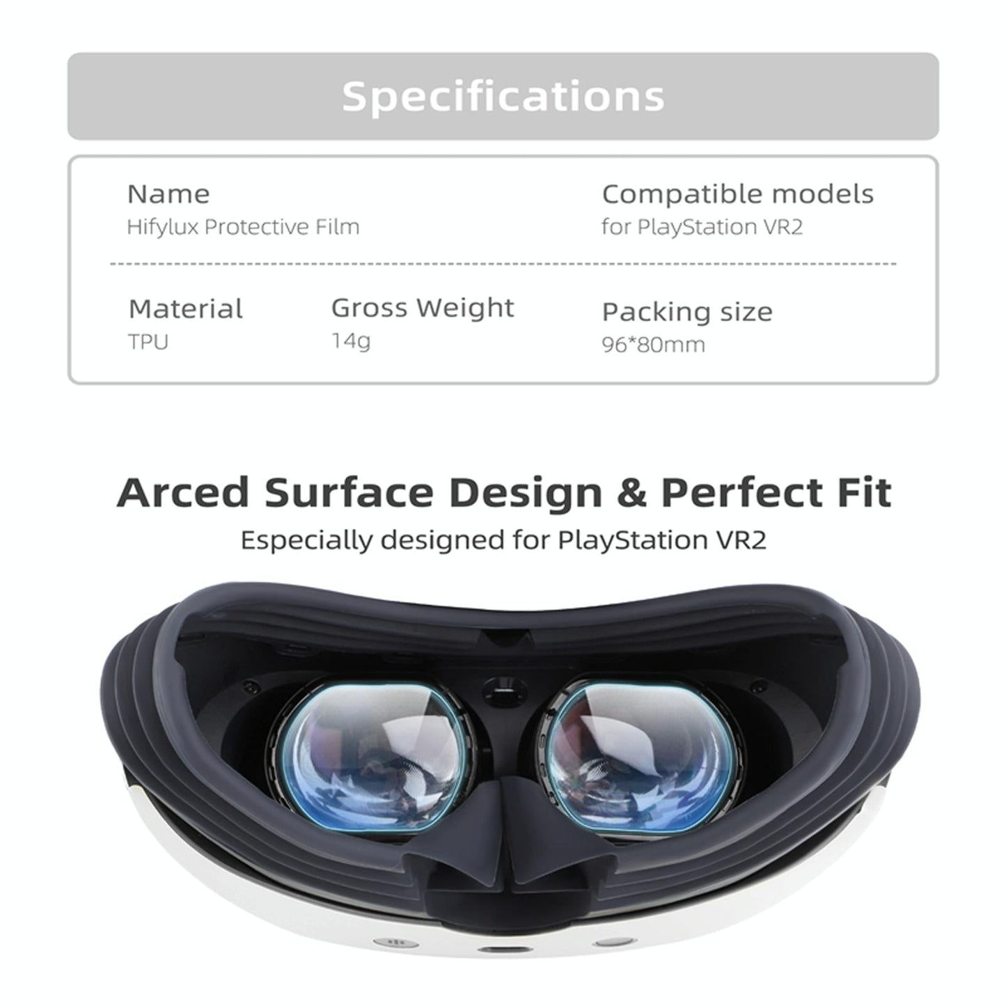 Vr2 Hifylux Protective Film Set For Playstation - Ultimate Protection-1922443424435408902