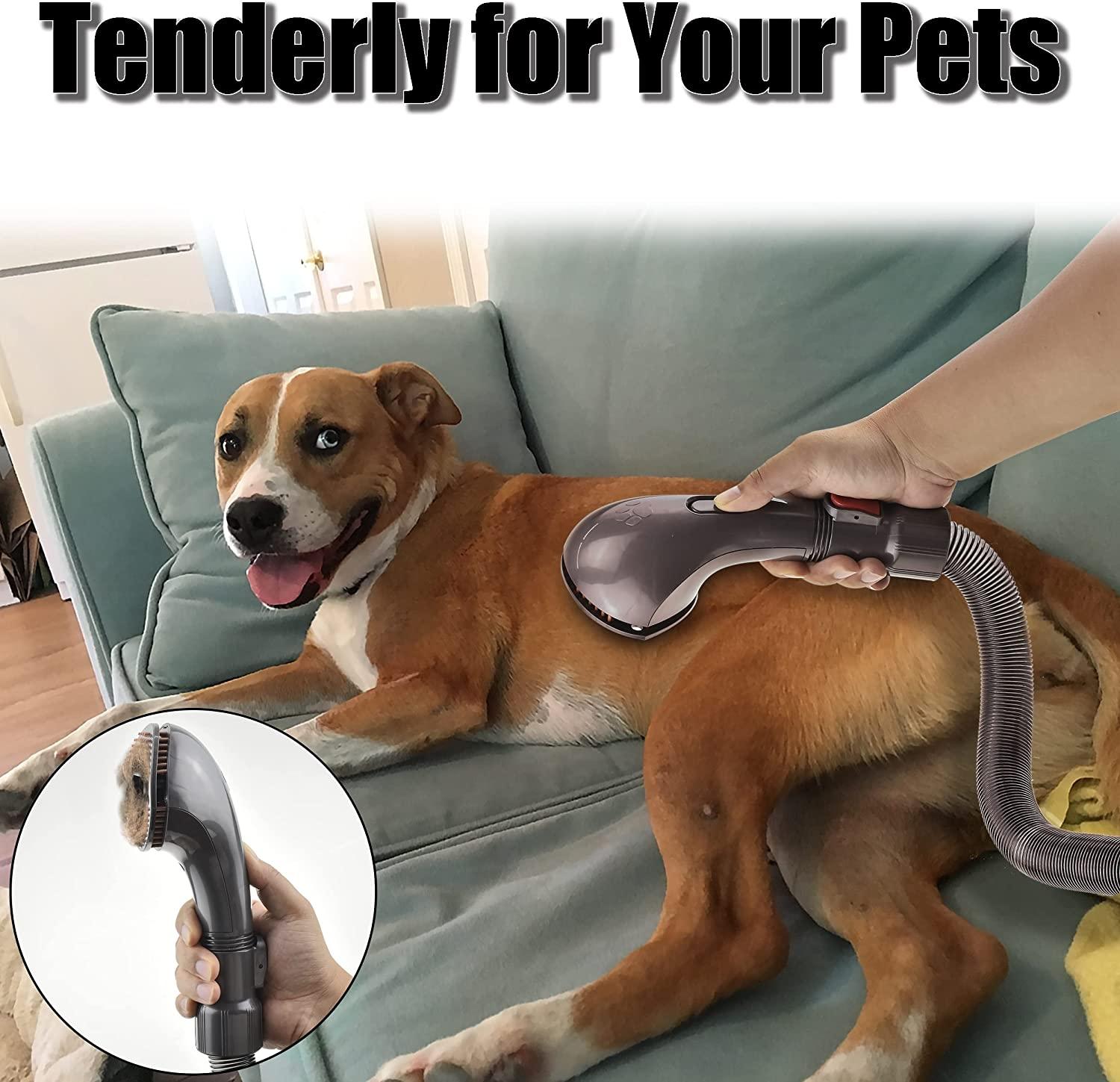 Pet Brush And Hair Comb Set For Dyson V6 Vacuum-1915198257865297925