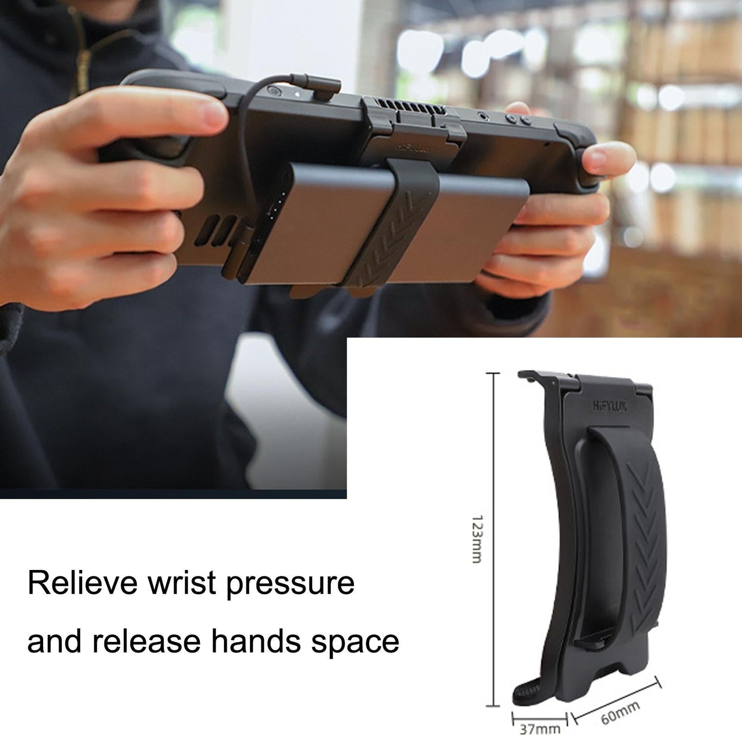 Steam Deck Charging Base For Mobile Power And Desktop Bracket - Black-1915196913112715265