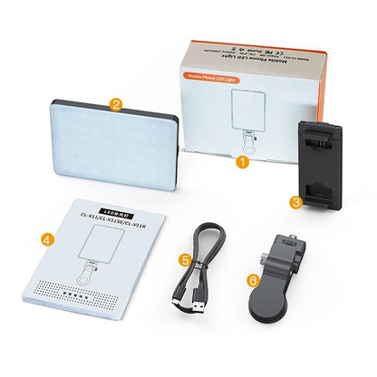 5W Mobile Phone Fill Light With Screen For Live Broadcast And Pocket Light-1915198359304540161