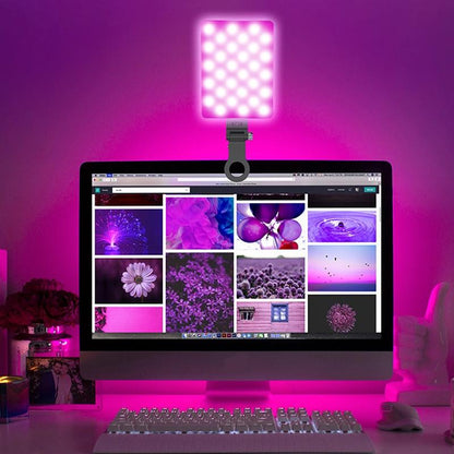 5W Mobile Phone Fill Light With Screen For Live Broadcast And Pocket Light-1915198359304540168