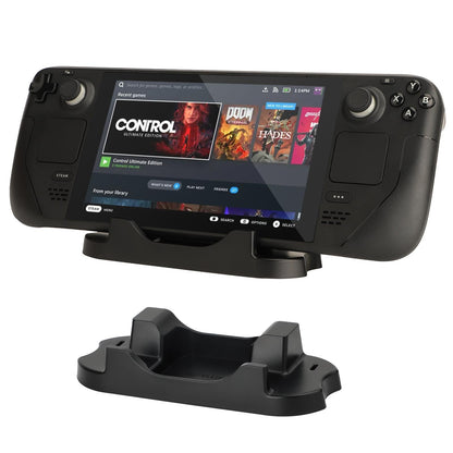 Steam Deck Console Base With Mobile Phone Bracket - Black-1915196969068924928