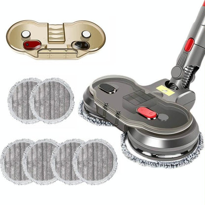 Electric Wet Dry Mopping Head With Water Tank For Dyson V15 - 6Pcs Rag-1962691929481285632