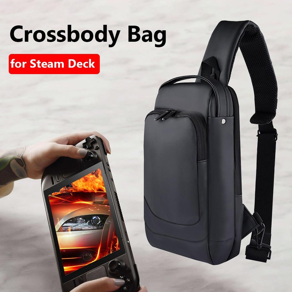 Steam Deck Crossbody Carry Bag - Black-1915196905344864261