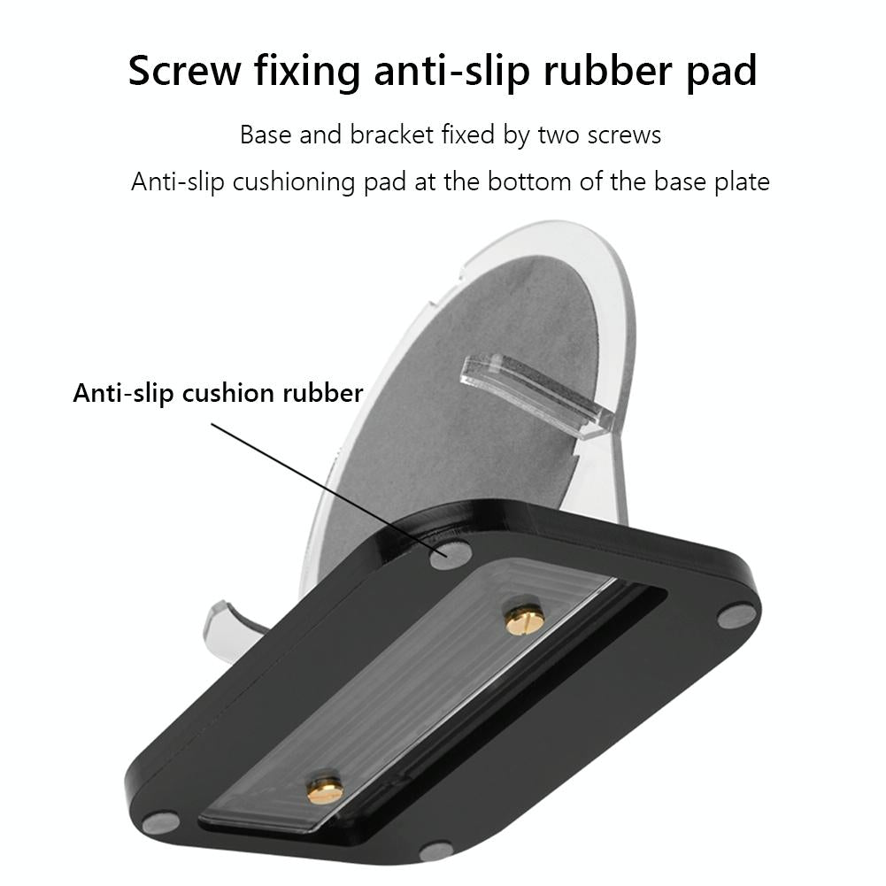 Acrylic Desktop Stand For B & O Beoplay A1 / Beosound A1 2Nd Speaker - Black-1915196935820677125