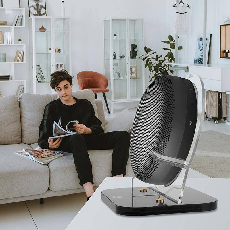 Acrylic Desktop Stand For B & O Beoplay A1 / Beosound A1 2Nd Speaker - Black-1915196935820677127