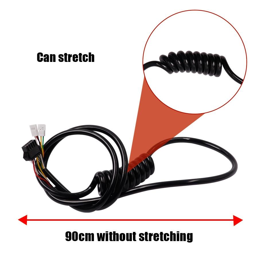 Electric Scooter Power Cable For Kugoo S1 / S2 / S3 - Black-1964932192568217602