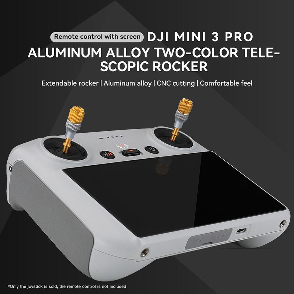 Aluminum Telescopic Joystick With Screen Remote For Dji Mini 3 Pro-1964932182304755718