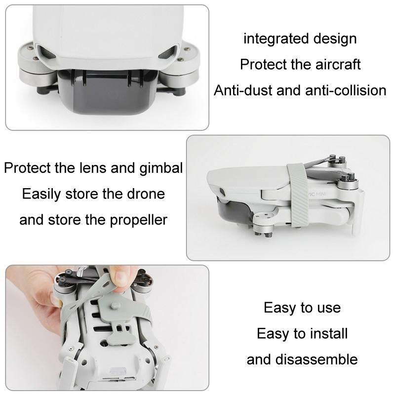 Mini Gimbal Protection Kit With Paddle Restrainer For Dji Mavic-1915196878375489544