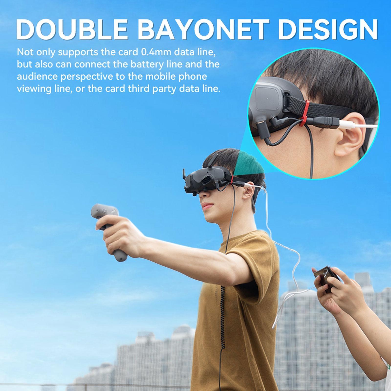 Anti-Fall Aluminum Alloy Fixing Parts For Dji Avata Goggles 2-1915197686684979205