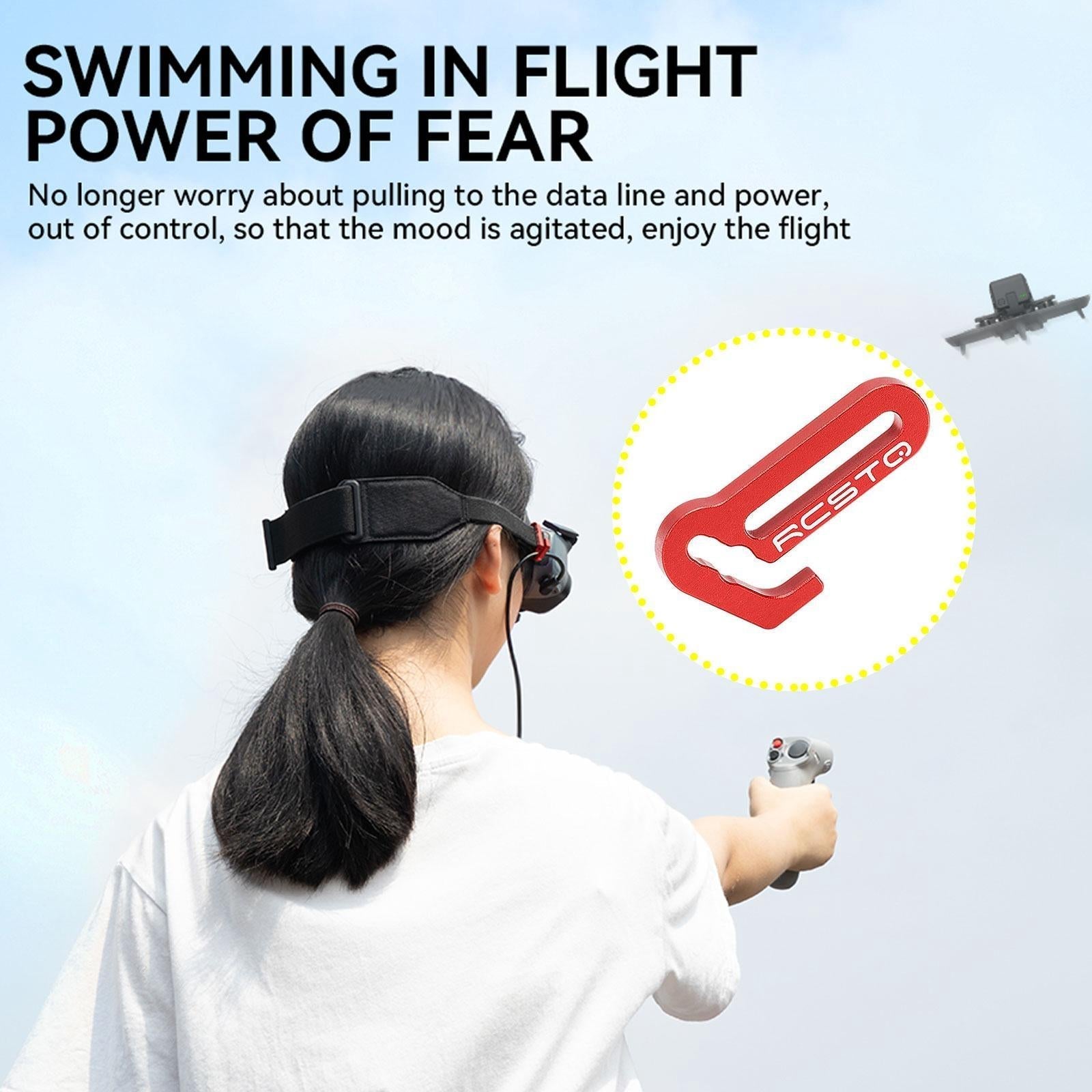 Anti-Fall Aluminum Alloy Fixing Parts For Dji Avata Goggles 2-1915197686684979206